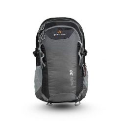 Plecak turystyczny Evje 30 l. Brązowe plecaki damskie Bergson, bez wzorów, sportowe. Za 289.99 zł.