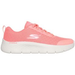 Buty damskie sportowe Skechers GO WALK FLEX VIVA. Brązowe obuwie sportowe damskie Skechers, bez wzorów, bez zapięcia, trekkingowe. W wyprzedaży za 219.00 zł.