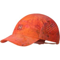 Czapka z daszkiem BUFF PACK SPEED CAP KEFFY NECTARINE. Czerwone czapki damskie Buff, bez wzorów, sportowe. Za 189.90 zł.
