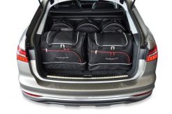 Torby Do Bagażnika Audi A6 Allroad 2019+ 5Szt Kjust. Czarne torby podróżne damskie KJUST, bez wzorów, z kauczuku. Za 1,540.00 zł.