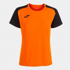 Koszulka do piłki nożnej damska Joma Academy IV. Brązowe bluzki damskie Joma, l, bez wzorów, sportowe, bez kołnierzyka, bez ramiączek. Za 140.99 zł.