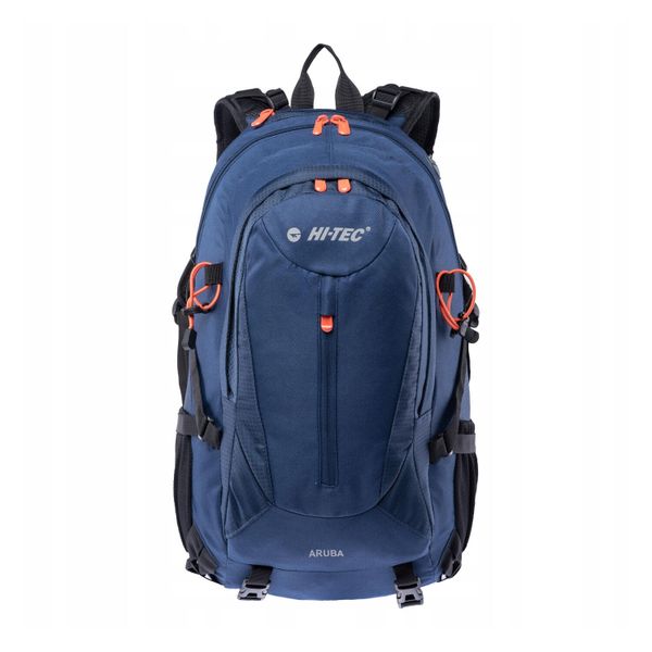 Plecak Aruba 24L. Niebieskie plecaki męskie Hi-tec, bez wzorów, z materiału. Za 267.99 zł.