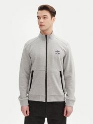 Aeronautica Militare Bluza 251FE1986F581 Szary Regular Fit. Szare bluzy męskie Aeronautica Militare, l, bez wzorów, z bawełny, bez ramiączek, bez kaptura. Za 479.99 zł.