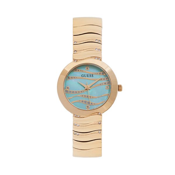 Zegarek Guess. Żółte zegarki damskie Guess, złote. Za 799.99 zł.