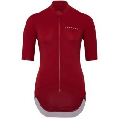 Damski jersey Silvini Stelvia. Czerwone koszulki sportowe damskie Silvini, s, bez wzorów, z jersey, bez ramiączek, rowerowe. Za 349.99 zł.