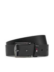 Tommy Hilfiger Pasek Męski Denton 3.5 Ext AM0AM13536 Czarny. Czarne paski męskie Tommy Hilfiger, ze skóry. Za 179.99 zł.