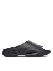 Plein Sport Klapki Solar Slides PAFS USG0041 STE003N Czarny. Czarne klapki męskie Plein Sport, bez wzorów, z syntetyku, bez zapięcia. Za 399.99 zł.