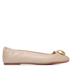 Baleriny Liu Jo. Czerwone balerinki damskie Liu Jo, bez wzorów, bez obcasa, bez zapięcia. Za 499.99 zł.