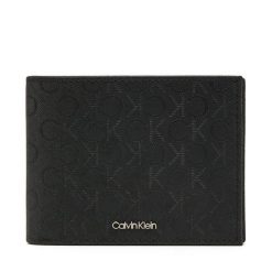 Portfel Calvin Klein. Czarne portfele męskie Calvin Klein, bez wzorów. Za 239.99 zł.