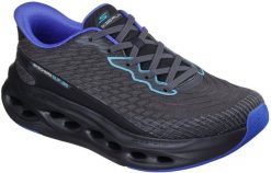 Skechers Skechers męskie buty sportowe MAX CUSHIONING GLIDE-STEP SAPPHIRE 220425 BKBL 45,5. Niebieskie buty sportowe męskie Skechers, bez wzorów, bez zapięcia. Za 529.99 zł.