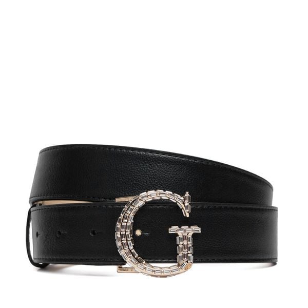 Pasek Damski Guess. Czarne paski damskie Guess, z aplikacjami. Za 284.99 zł.