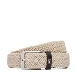 Pasek Męski Tommy Hilfiger. Brązowe paski męskie Tommy Hilfiger. Za 209.99 zł.