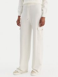 Liu Jo Spodnie materiałowe TF5041 MS75L Écru Regular Fit. Spodnie dresowe damskie Liu Jo, bez wzorów, z dresówki. Za 679.99 zł.