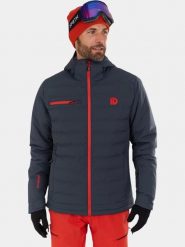 Kurtka Narciarska Męska Fundango Orion. Czerwone kurtki sportowe męskie FUNDANGO, na zimę, m, bez wzorów, z materiału, bez kaptura, narciarskie. Za 799.90 zł.
