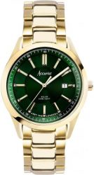 Zegarek Jordan Kerr Zegarek męski Accurist 74018 złoty. Żółte zegarki męskie Jordan Kerr, bez wzorów, złote. Za 775.00 zł.