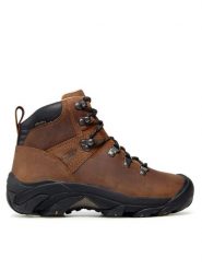 Keen Trekkingi Pyrenees 1004156 Brązowy. Brązowe obuwie trekkingowe damskie Keen, z nubiku, bez zapięcia. Za 369.99 zł.