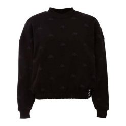 Damska Bluza Ignara. Czarne bluzy damskie Kappa, bez wzorów, sportowe, bez ramiączek, bez kaptura. Za 150.99 zł.