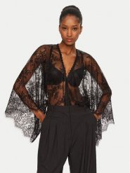 Munthe Body 244100024444 Czarny Relaxed Fit. Czarne body Munthe, bez wzorów, z syntetyku. Za 619.99 zł.