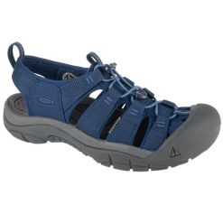 Sandały męskie, Newport H2. Niebieskie buty zimowe męskie Keen, bez wzorów, z gumy, bez obcasa, bez zapięcia. Za 449.99 zł.