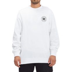 Bluza DC Shoes Star Pilot, Mężczyźni. Białe bluzy męskie DC Shoes, m, bez wzorów, z bawełny, retro, bez ramiączek, bez kaptura. Za 290.00 zł.