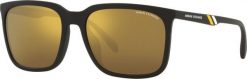 Armani Exchange Męskie okulary przeciwsłoneczne ARMANI EXCHANGE model AX4117SU80787 (Szkło/Zausznik/Mostek) 57/18/145 mm) NoSize. Okulary przeciwsłoneczne damskie Armani Exchange. Za 342.14 zł.
