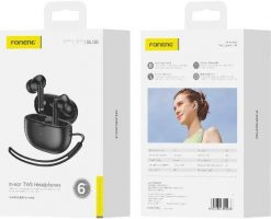 Słuchawki Foneng Słuchawki bezprzewodowe dokanałowe FONENG BL136, czarny. Czarne słuchawki bezprzewodowe Foneng. Za 45.99 zł.