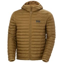 Kurtka z kapturem Helly Hansen Sirdal. Brązowe kurtki męskie Helly Hansen, s, bez wzorów, z poliesteru, z kapturem. Za 595.00 zł.