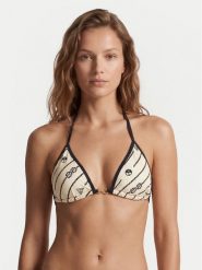 Guess Góra od bikini W6GZ08 K3281 Kremowy. Białe bikini Guess, z aplikacjami, z syntetyku. Za 234.99 zł.