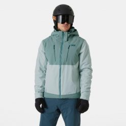 Kurtka narciarska Helly Hansen Alpha 4.0. Zielone kurtki sportowe męskie Helly Hansen, na zimę, m, bez wzorów, bez kaptura, narciarskie. W wyprzedaży za 1,669.50 zł.