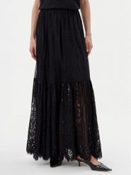 Herskind Spódnica maxi 5577204 Czarny Regular Fit. Czarne spódnice damskie Herskind, bez wzorów, z syntetyku, maxi. Za 559.99 zł.