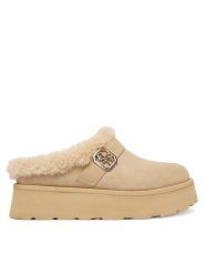 Guess Śniegowce FLFDOC ESU06 Beżowy. Brązowe śniegowce damskie Guess, z materiału, bez zapięcia. Za 459.99 zł.