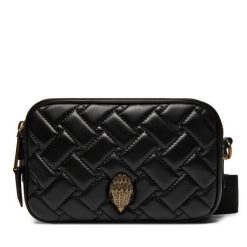 Torebka Kurt Geiger. Czarne listonoszki damskie Kurt Geiger, bez wzorów, bez dodatków. Za 919.99 zł.
