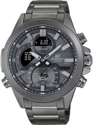 Zegarek Casio Casio Edifice ECB-30DC-1B Zegarek męski analogowo-cyfrowy 51 mm. Analogowe zegarki męskie Casio, bez wzorów. Za 806.99 zł.
