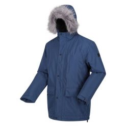 Salinger IV Regatta męska turystyczna kurtka parka zimowa. Zielone kurtki męskie Regatta, na zimę, m, bez wzorów, eleganckie, z kapturem. W wyprzedaży za 199.99 zł.