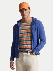 Polo Ralph Lauren Bluza 710A12480003 Niebieski Regular Fit. Niebieskie bluzy męskie Polo Ralph Lauren, m, bez wzorów, z bawełny, bez ramiączek, bez kaptura. Za 859.99 zł.
