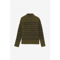 Damski sweter z długim rękawem Le Temps des cerises August. Brązowe swetry nierozpinane damskie Le Temps Des Cerises, na zimę, bez wzorów, bez kołnierzyka, bez ramiączek. Za 383.00 zł.