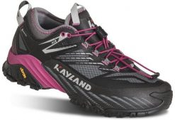 KAYLAND Buty DUKE WS GTX black fuchsia 37,5. Czarne obuwie trekkingowe damskie Kayland, bez zapięcia. Za 581.96 zł.