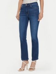 Weekend Max Mara Jeansy Rapallo 2425186011 Niebieski Regular Fit. Niebieskie jeansy damskie Weekend Max Mara, bez wzorów, z bawełny. Za 439.99 zł.