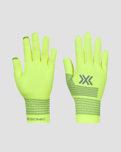Rękawiczki X-Bionic GLOVES Y022. Żółte rękawiczki męskie X BIONIC, bez wzorów. Za 259.99 zł.