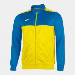 Kurtka z dresu Joma Winner. Niebieskie kurtki sportowe męskie Joma, m, bez wzorów, z dresówki, bez kaptura. Za 262.00 zł.