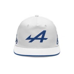 Czapka typu snapback Alpine F1 Adoflat 2024. Białe czapki damskie Kappa, na wiosnę, bez wzorów. Za 181.50 zł.
