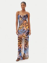 One Teaspoon Sukienka letnia Jagger 27066 Kolorowy Relaxed Fit. Sukienki damskie One Teaspoon, na lato, m, bez wzorów, z syntetyku, bez kołnierzyka, bez ramiączek. Za 379.99 zł.