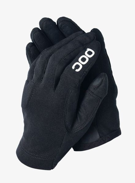 Rękawiczki rowerowe POC Essential DH Glove. Czarne rękawiczki męskie POC, bez wzorów, z materiału. Za 306.95 zł.