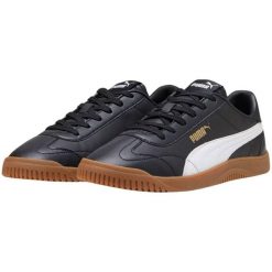 Męskie Buty Sportowe Club 5v5 Z Powlekanej Skóry. Białe buty zimowe męskie Puma, bez wzorów, ze skóry, bez obcasa, bez zapięcia. Za 367.99 zł.