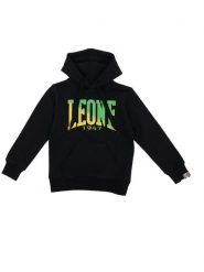 Bluza ciepły z kaptur na co dzień na siłownię. Czarne bluzy damskie LEONE 1947 APPAREL, bez wzorów, bez ramiączek, bez kaptura. Za 105.21 zł.