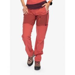 Spodnie turystyczne damskie Vaude Elope ZO Pants. Czerwone spodnie sportowe damskie Vaude, na lato, bez wzorów, sportowe, trekkingowe. Za 503.99 zł.