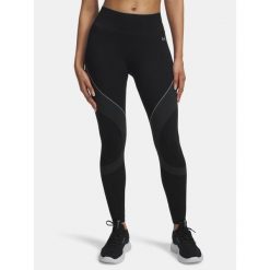 Legginsy Under Armour Vanish Seamless. Czarne legginsy damskie Under Armour, bez wzorów. Za 210.45 zł.