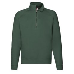 Bluza Męska Premium Z Zamkiem Błyskawicznym. Zielone bluzy męskie fruit of the loom, m, bez wzorów, bez ramiączek, bez kaptura. Za 134.99 zł.