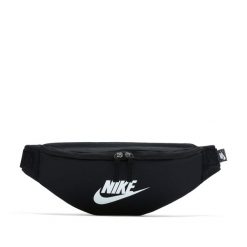 Saszetka biodrowa/nerka unisex Nike Heritage. Czarne saszetki i nerki męskie Nike, bez wzorów, z poliesteru. Za 290.00 zł.