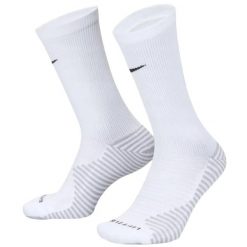 Skarpety Piłkarskie Unisex Dla Dorosłych Strike DriFIT. Białe skarpety męskie Nike, bez wzorów, z bawełny. Za 67.10 zł.